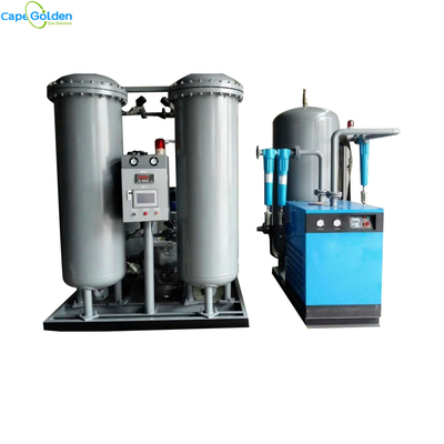 De Machine van de het Gasgenerator van de zuiverheids35~95% Zuurstof voor Batterij Industrieel Gebruik