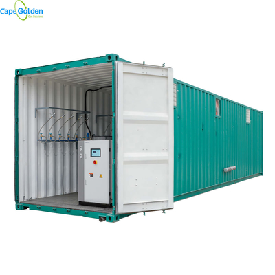 Containerized Type 10ft 20ft de 40ft Mobiele Adsorptie van de de Drukschommeling van de Zuurstofinstallatie