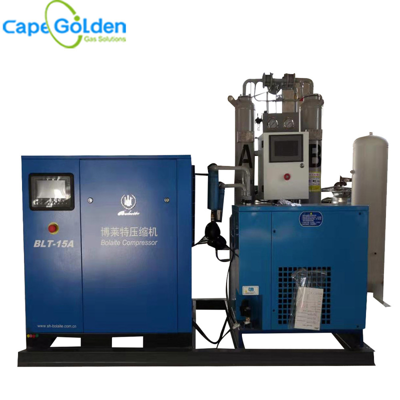 AC het Type van de Compressorsystemen van de Olie het Vrije Zuurstof Stationaire Medische Systeem van de Luchtcompressor