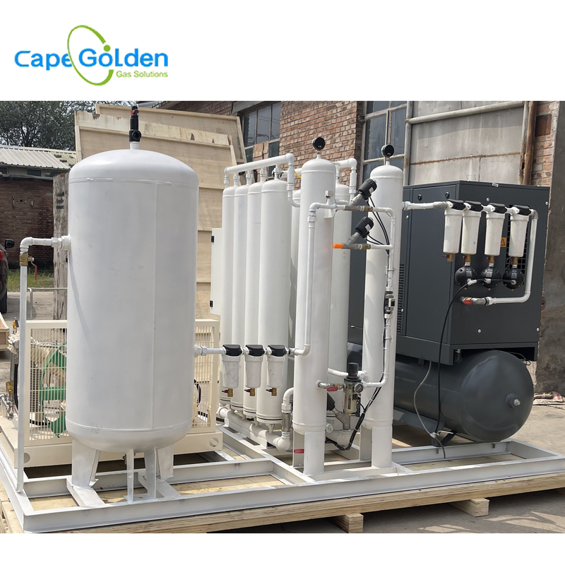 90~99% zuurstofcilinder het Vullen het Gasproductie-installatie 200bar van de Systeemzuurstof