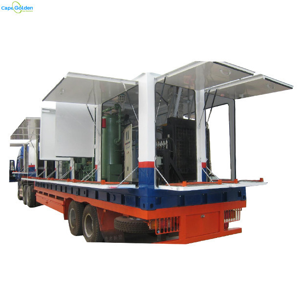 Vervoerbare Containerized 93%-Medische de Zuurstofgenerator 40cylinders van de Zuurstofproductie per dag