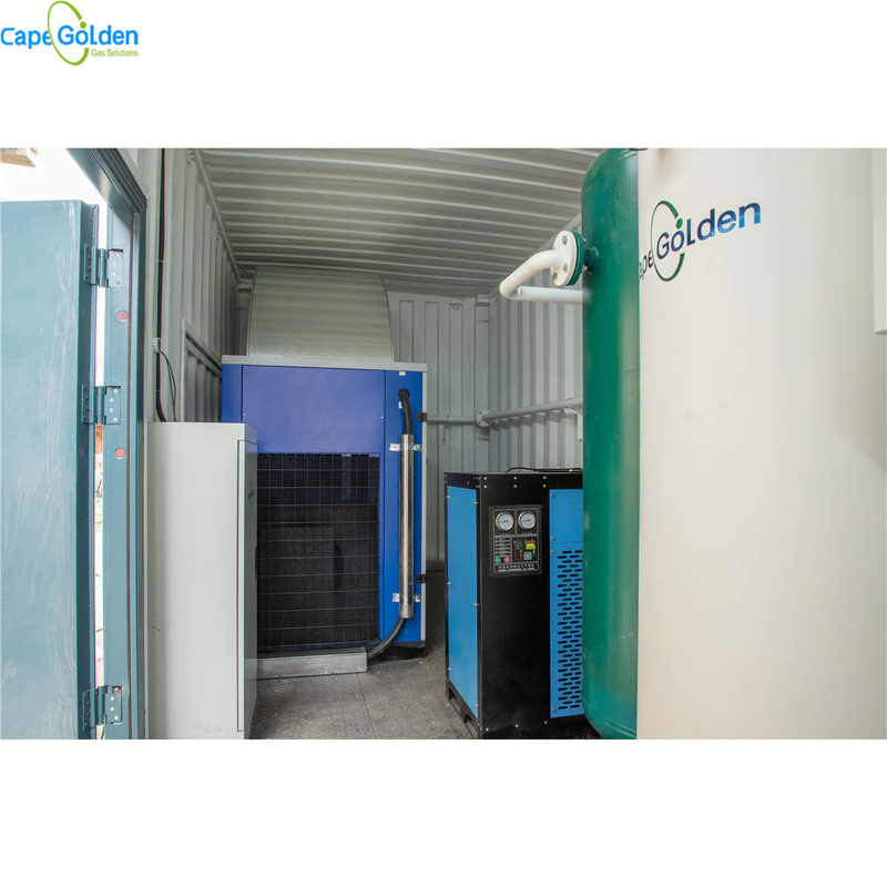 Van de de Zuurstof de Generator Containerized Zuurstof van Ce ISO PSA Productie-installatie 93% 95%