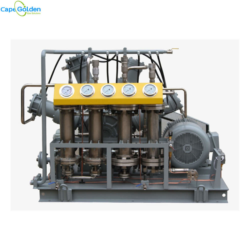 Van de de Kooldioxidecompressor van Co2 van het de Olie de Vrije Gas Industriële Compressor 16-40bar